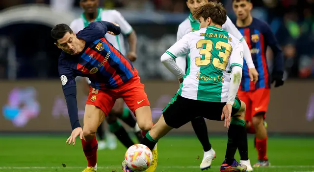 Barcelona y Real Betis se enfrentaron recientemente por la Copa del Rey