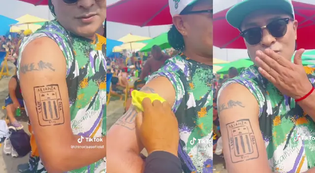 El popular comediante se realizó un 'tatuaje' y sorprendió a sus fans. El popular comediante se realizó un 'tatuaje' y sorprendió a sus fans.
