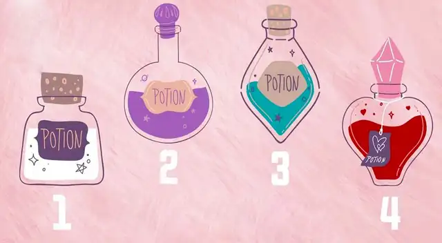 Escoge la pócima que más te guste y descubre más de tu personalidad en cuestión de minutos con este test visual. Escoge la pócima que más te guste y descubre más de tu personalidad en cuestión de minutos con este test visual.