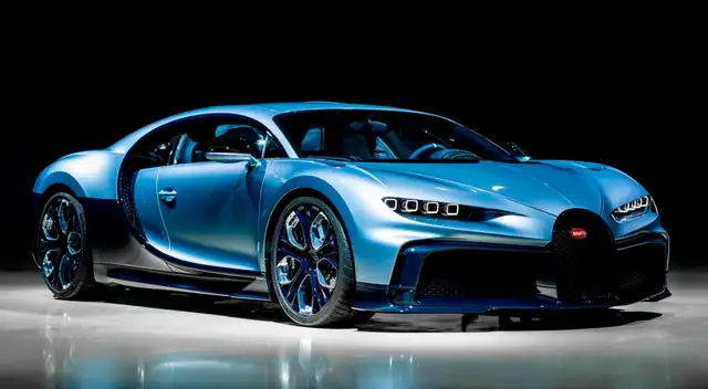 Bugatti Chiron Profilée, el auto más caro vendido durante una subasta