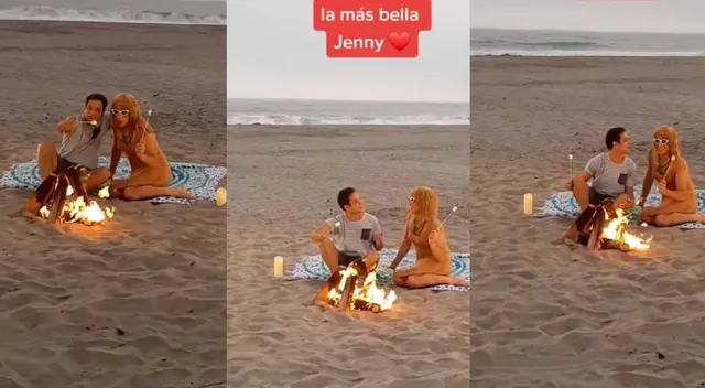 Mira el divertido detrás de cámaras de la escena entre Jenny y Cristóbal Mira el divertido detrás de cámaras de la escena entre Jenny y Cristóbal