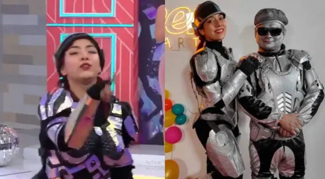 Robotina piensa realizar sus shows sola y 'chotea' a Robotín EN VIVO