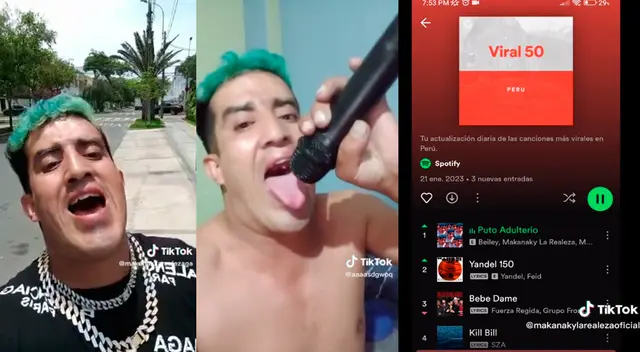 El influencer es todo un éxito en Spotify gracias a su talento para el canto. El influencer es todo un éxito en Spotify gracias a su talento para el canto.