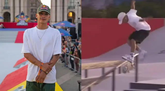 Angelo Caro clasificó a las semifinales del campeonato mundial de skate EAU Angelo Caro clasificó a las semifinales del campeonato mundial de skate EAU