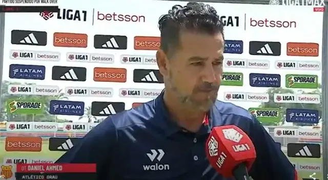 Daniel Ahmed se pronunció a la victoria de Atlético Grau sobre FBC Melgar