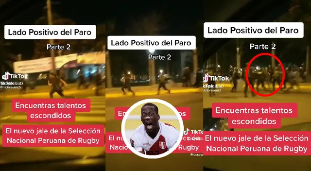 El joven fue comparado con el futbolista por la velocidad que mostró para huir de la policía.