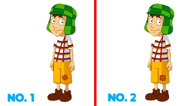 Observa con mucha atención esta imagen y descubre en tiempo récord cuál de los dos 'Chavo del 8' es el impostor.