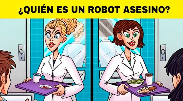 ¿Quién es un ROBOT asesino? Trata de encontarlo en este acertijo visual ¿Quién es un ROBOT asesino? Trata de encontarlo en este acertijo visual