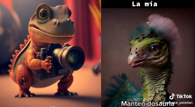 Con este bot con IA podrás generar todo tipo de curiosas imágenes y divertirte con estso dinosaurios. Con este bot con IA podrás generar todo tipo de curiosas imágenes y divertirte con estso dinosaurios.
