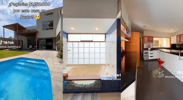 Usuarios han quedado impresionados por las comodidades que ofrece este millonario inmueble, capaz de albergar a decenas de personas.