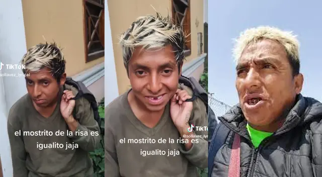 Amigos del joven lo compararon con el comediante y su parecido sorprendió a miles de personas. Amigos del joven lo compararon con el comediante y su parecido sorprendió a miles de personas.