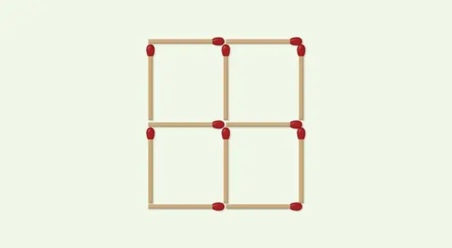 Pon a prueba tu capacidad mental formando tres cuadrados con este acertijo. Pon a prueba tu capacidad mental formando tres cuadrados con este acertijo.