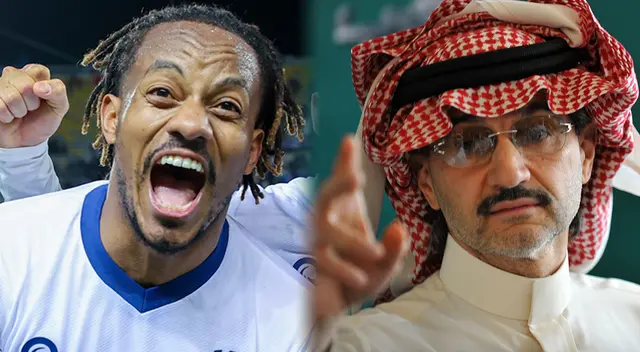 André Carrillo recibió 'propina' del Príncipe de Arabia tras llegar a la final. André Carrillo recibió 'propina' del Príncipe de Arabia tras llegar a la final.