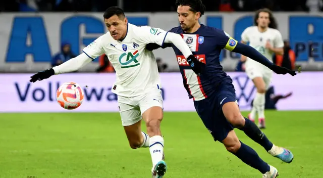 PSG vs Marsella por los octavos de final de la Copa de Francia PSG vs Marsella por los octavos de final de la Copa de Francia