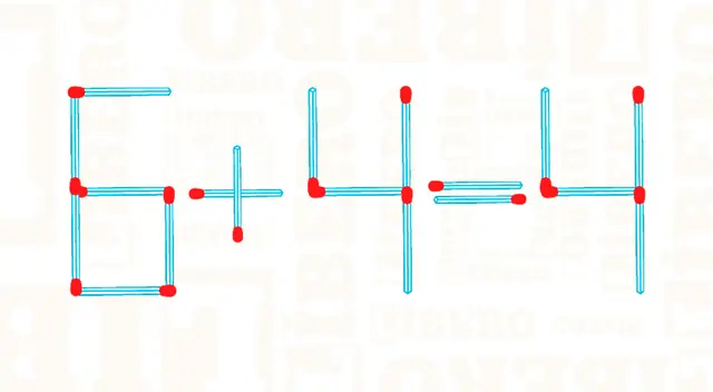 Solo tienes una oportunidad para desarrollar este acertijo visual.