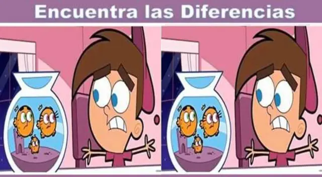 Encuentra en 7 segundos las 5 diferencias del reto visual