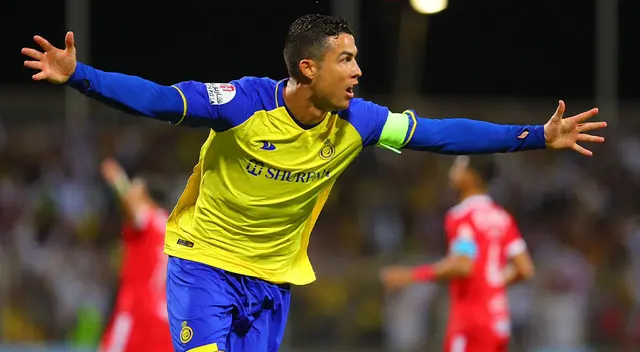 Cristiano Ronaldo anotó cuatro goles en el triunfo de Al Nassr sobre Al Wehda