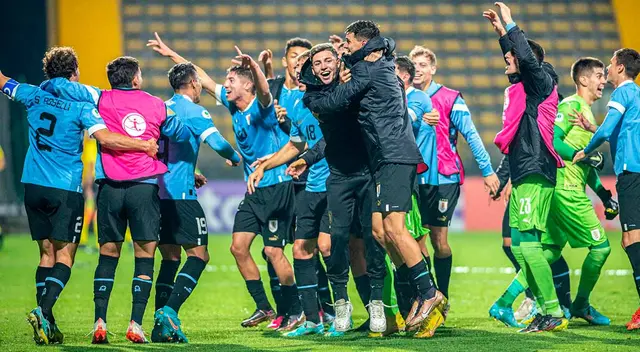 Uruguay celebra estar en la cima del Sudamericano