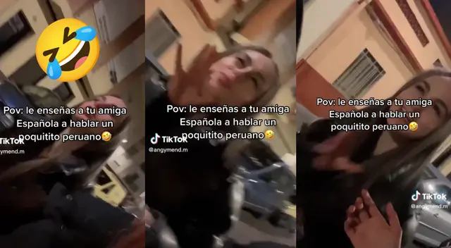 Joven europea causó sensación en TikTok por su 'delicada' forma de expresarse usando algunas jergas peruanas.