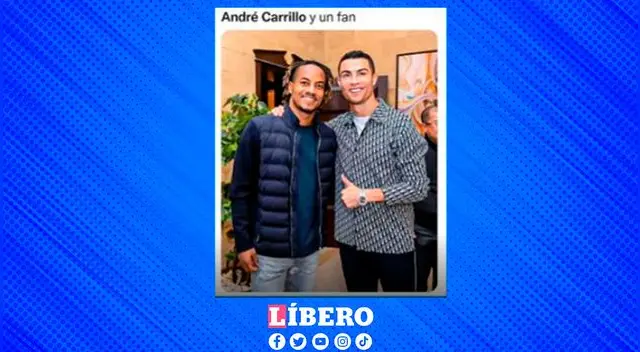 La presencia de André Carrillo casi 'opaca' a CR7