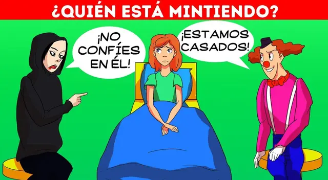 La apariencia de ambos personajes tratará de hacerte obviar un detalle sumamente importante en este misterioso caso.