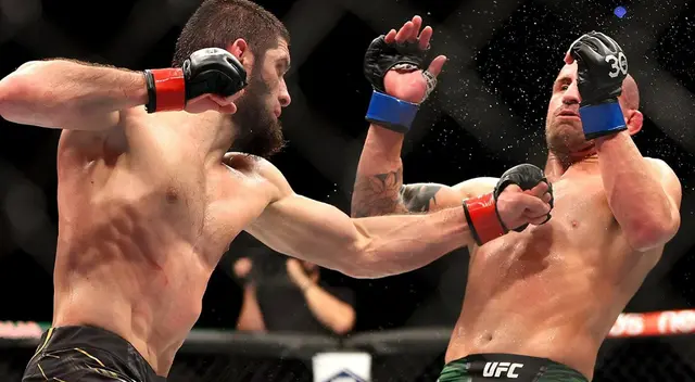Islam Makhachev le ganó a Alexander Volkanovski