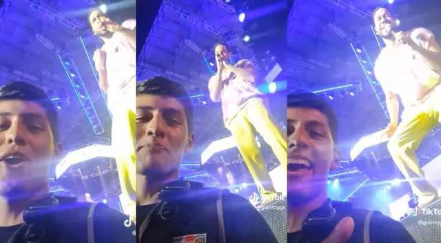 Agente termina cantando en vivo al lado de Romeo Santos en pleno show Agente termina cantando en vivo al lado de Romeo Santos en pleno show