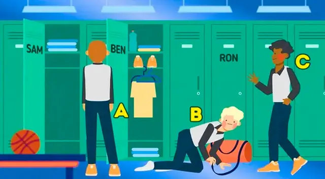 Mira con atención las tres alternativas de este acertijo visual y escoge solo una. Mira con atención las tres alternativas de este acertijo visual y escoge solo una.