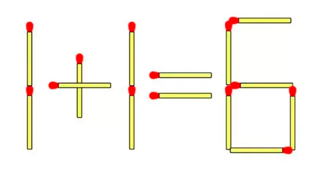 Analiza la suma de este acertijo visual para resolverlo en el menor tiempo posible.