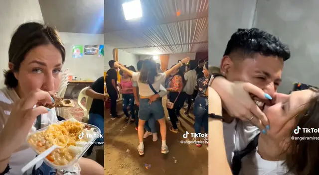 Una estadounidense está 'peruanizando' y adoptan las costumbres de su novio. Una estadounidense está 'peruanizando' y adoptan las costumbres de su novio.