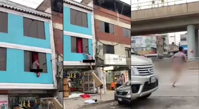 Un hombres es viral por huir desnudo de un departamento. ¿Qué sucedió? Un hombres es viral por huir desnudo de un departamento. ¿Qué sucedió?