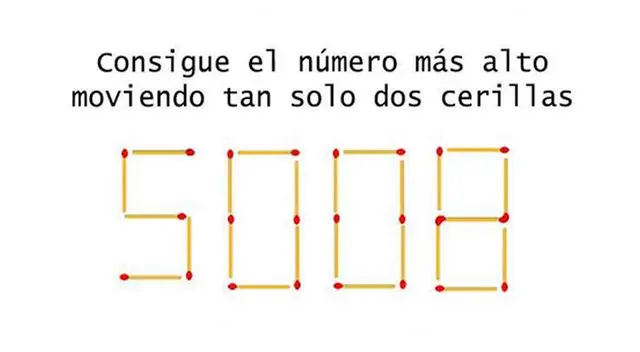 Solo tienes una oportunidad para desarrollar este nuevo acertijo extremo.