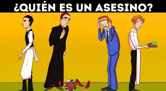 Acertijo: Halla al asesino de la novia en 5 segundos Acertijo: Halla al asesino de la novia en 5 segundos