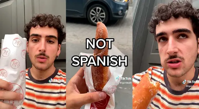 El joven europeo resaltó la calidad de este postre y emocionó a miles de peruanos. El joven europeo resaltó la calidad de este postre y emocionó a miles de peruanos.