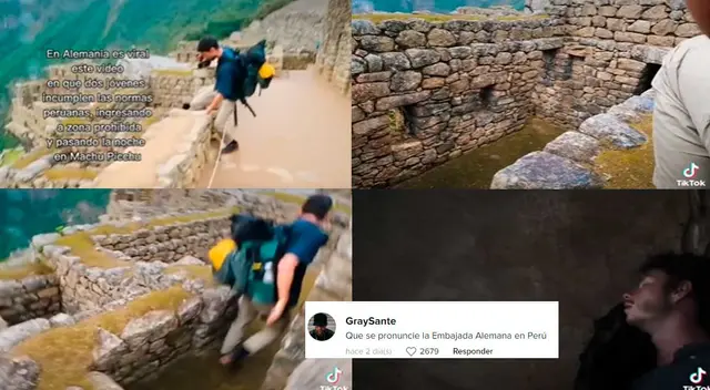 Los turistas fueron duramente criticados por violar las reglas en la Ciudadela Inca.