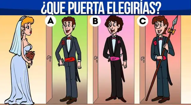 Descubre cuál de las puertas es la indicada en menos de 5 segundos Descubre cuál de las puertas es la indicada en menos de 5 segundos