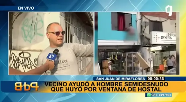 El buen 'samaritano' de SJM dio detalles del inesperado hecho que se volvió viral en redes sociales.