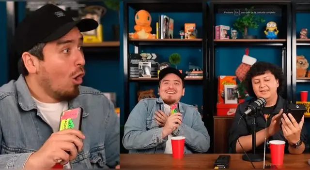 El conductor de un programa de YouTube quedó sorprendido por la voz que le habló del más allá.