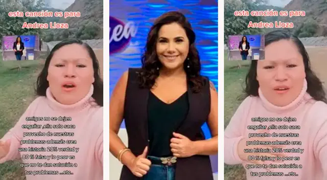 La mujer escribió un fuerte mensaje dirigido a la conductora de 'Andrea', el cual se volvió viral. La mujer escribió un fuerte mensaje dirigido a la conductora de 'Andrea', el cual se volvió viral.