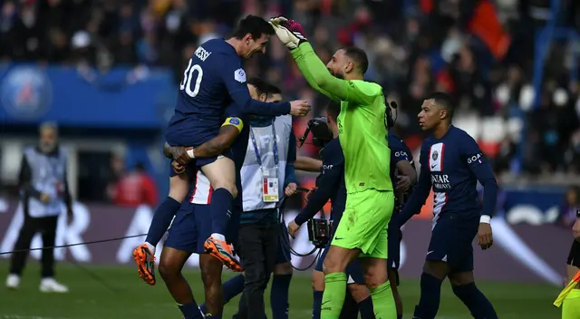 Lionel Messi anotó el 4-3 de PSG ante Lille Lionel Messi anotó el 4-3 de PSG ante Lille