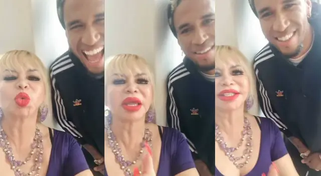 Susy Díaz se junta con Pedro Gallese y le lanza su dieta en TikTok