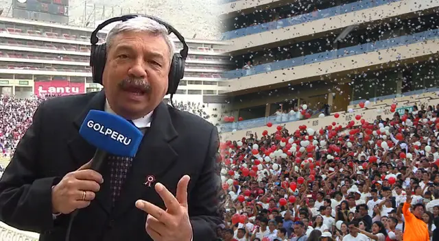 Alberto Beingolea quedó enamorado de los hinchas de Universitario