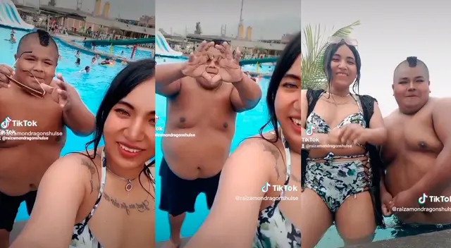 El cómico ambulante fue captado celebrando con una joven y sus fans lo felicitaron.