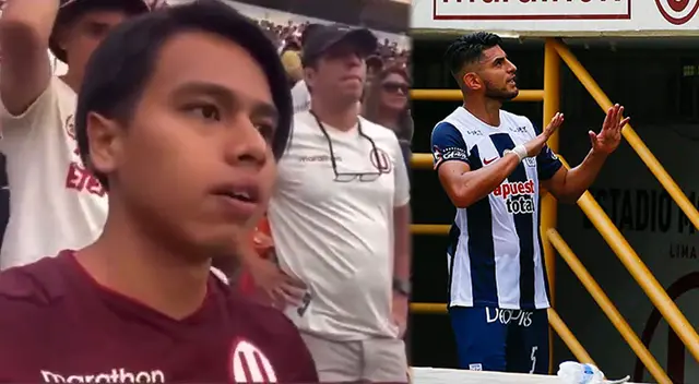 Carlos Zambrano hizo polémico gesto con las manos a hinchas de Universitario Carlos Zambrano hizo polémico gesto con las manos a hinchas de Universitario