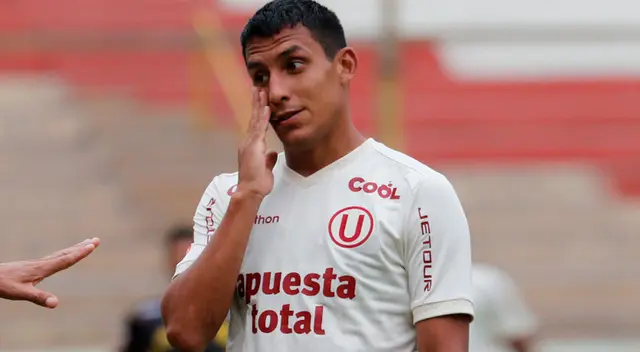 Alex Valera fue titular ante Alianza Lima.