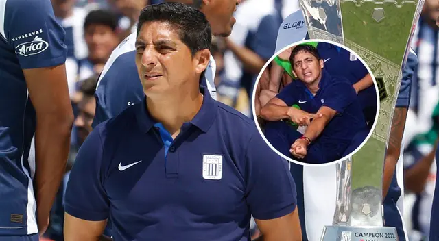 Chicho Salas realizó gesto en los camerinos de Universitario