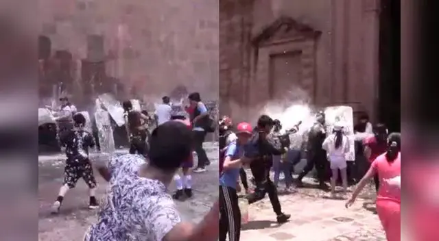 Hecho se registró durante celebraciones del carnaval en Cusco. Foto: Composición LR Hecho se registró durante celebraciones del carnaval en Cusco. Foto: Composición LR