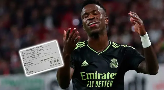 Este hincha apostó por la derrota del Real Madrid en la Champions League. Foto: EFE / Composición Líbero Este hincha apostó por la derrota del Real Madrid en la Champions League. Foto: EFE / Composición Líbero