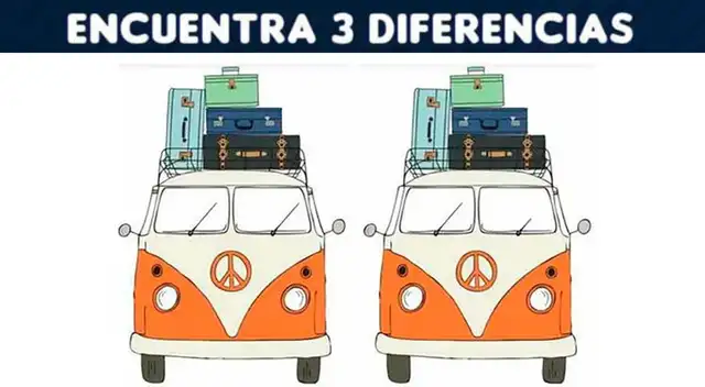 ¿Cuáles son las 3 diferencias en este ejercicio viral?