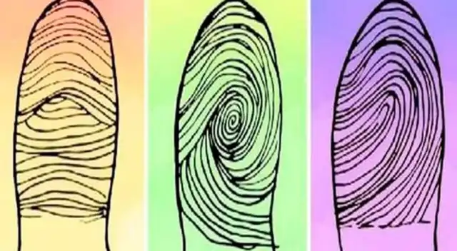 Test de personalidad: Elige tu tipo de huella y descubre algo sobre ti.
